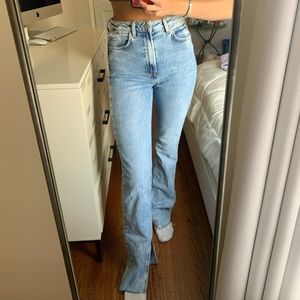Zara straight leg jeans